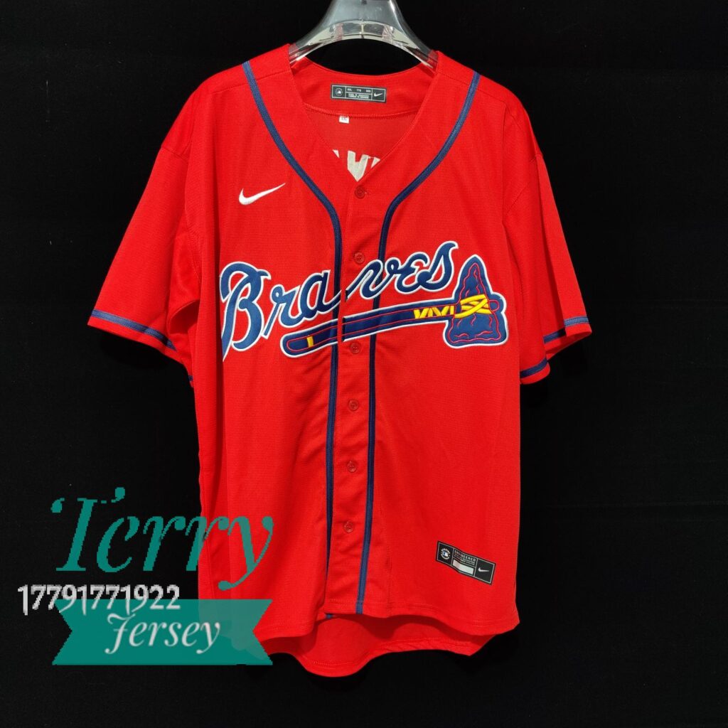 Adam Duvall Atlanta Braves Alternate Jersey - Red