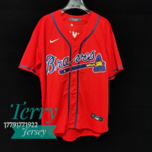 Adam Duvall Atlanta Braves Alternate Jersey - Red