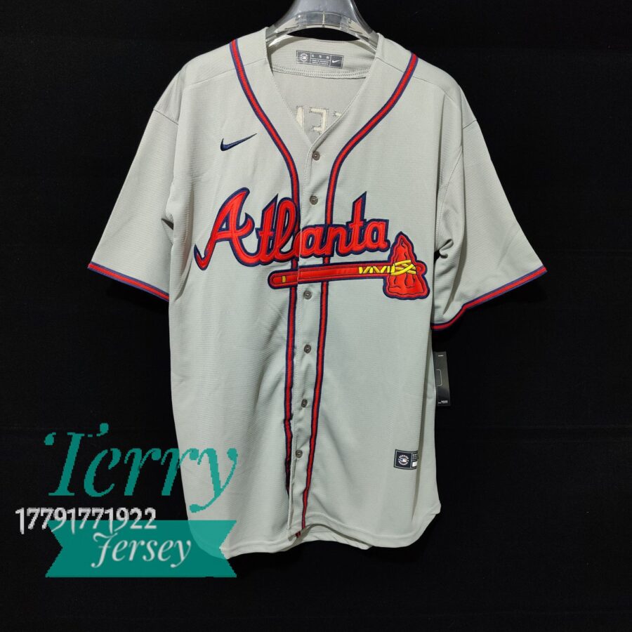 Atlanta Braves Freddie Freeman Gray Road Player Jersey