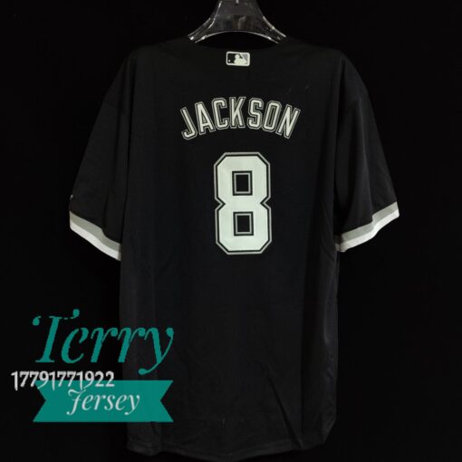 Bo Jackson Chicago White Sox 1993 Cooperstown Collection Jersey - Black - back