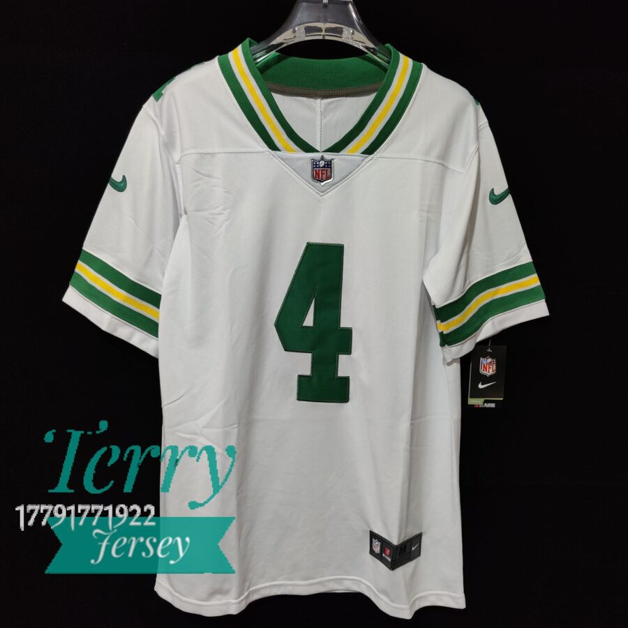 Brett Favre Green Bay Packers Retired Player Jersey - White