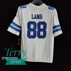CeeDee Lamb Dallas Cowboys Vapor Limited Jersey - White - back