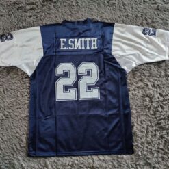 Emmitt Smith Dallas Cowboys 2004 Throwback Retired Player Jersey - Navy - back
