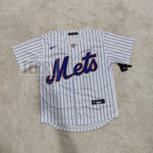 Francisco Lindor New York Mets Home Player Jersey – White