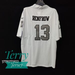 Hunter Renfrow Las Vegas Raiders Color Rush Jersey - White - back