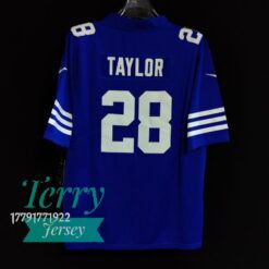 Indianapolis Colts Jonathan Taylor #28 Vapor Limited Alternate Royal Jersey - back
