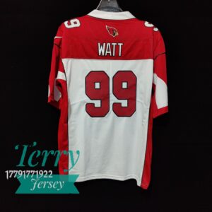 J.J. Watt Cardinal Arizona Cardinals Jersey - White - back