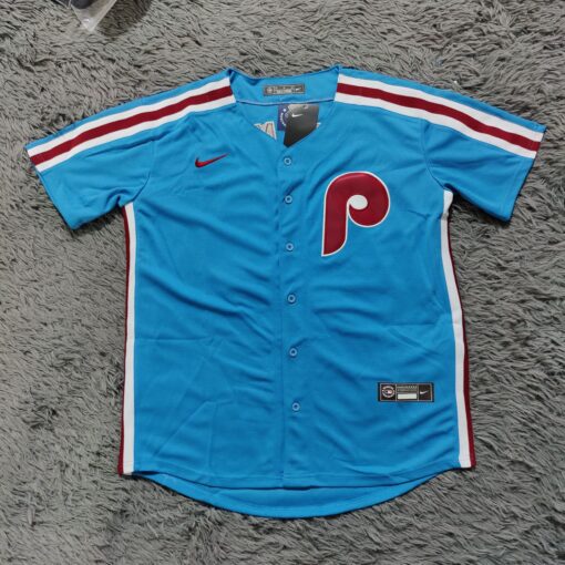 J.T. Realmuto Philadelphia Phillies Jersey blue