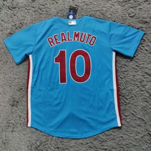 J.T. Realmuto Philadelphia Phillies Jersey blue - back