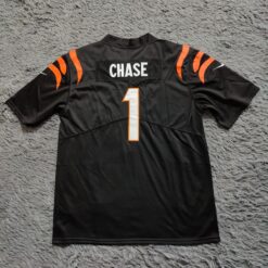 Ja'Marr Chase Cincinnati Bengals Jersey - Black - back