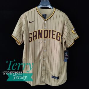 Joe Musgrove #44 San Diego Padres Tan Alternate Jersey