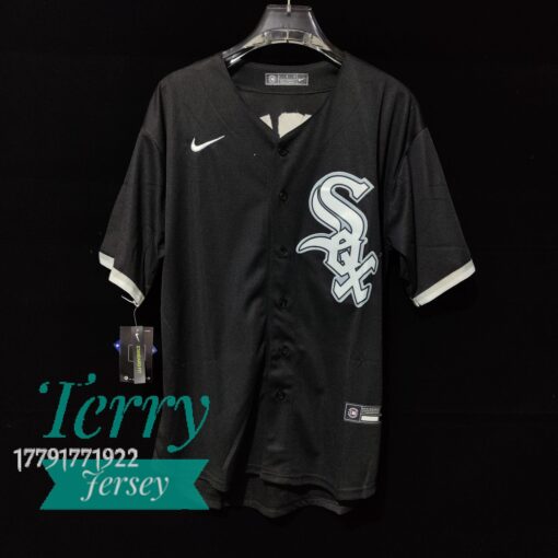 Jose Abreu Chicago White Sox Alternate Player Jersey – Black