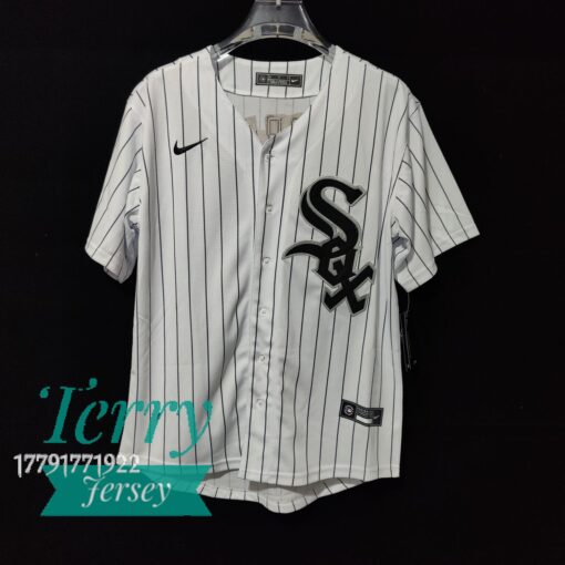 Jose Abreu Chicago White Sox Home Player Name Jersey – White