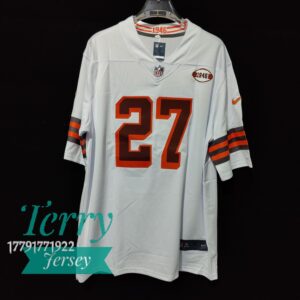 Kareem Hunt Cleveland Browns 1946 Collection Alternate Jersey - White