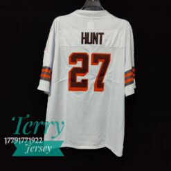 Kareem Hunt Cleveland Browns 1946 Collection Alternate Jersey - White - back