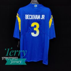 Los Angeles Rams Odell Beckham Jr. Royal Vapor Limited Jersey - back