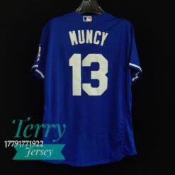 Max Muncy Los Angeles Dodgers Royal Jersey - back