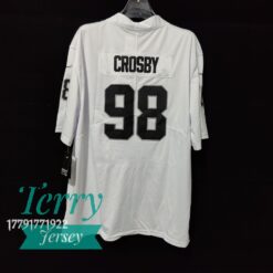 Maxx Crosby 98 Las Vegas Raiders Vapor Limited Jersey – White - back