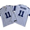 Micah Parsons Dallas Cowboys White Vapor Limited Jersey