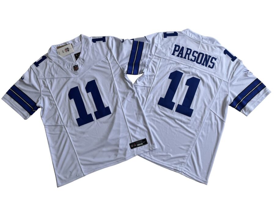 Micah Parsons Dallas Cowboys White Vapor Limited Jersey