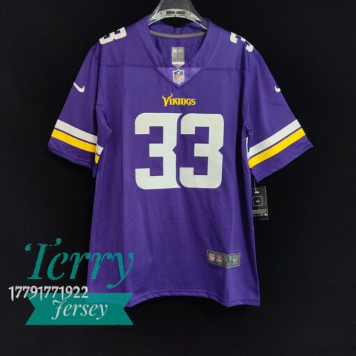 Minnesota Vikings Dalvin Cook #33 Purple Limited Jersey