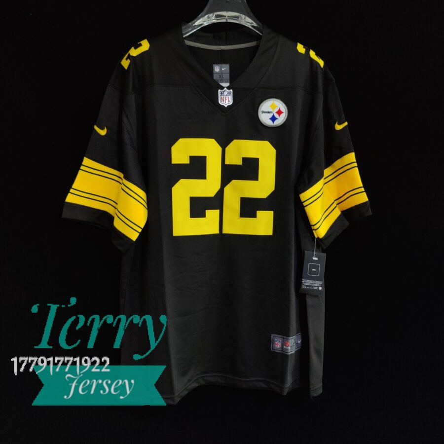 Najee Harris Pittsburgh Steelers Alternate Player Jersey – Black