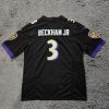 Odell Beckham Jr. Baltimore Ravens Vapor F.U.S.E. Jersey - Black - back