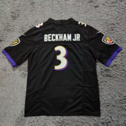 Odell Beckham Jr. Baltimore Ravens Vapor F.U.S.E. Jersey - Black - back