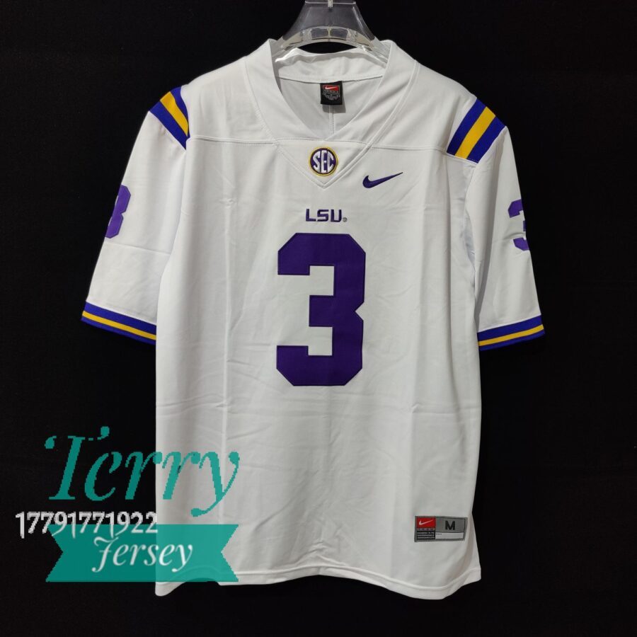 Odell Beckham Jr. LSU Tigers Alumni Player Game Jersey - White