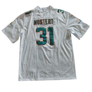 Raheem Mostert Miami Dolphins Jersey – White1