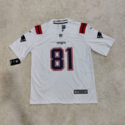 Randy Moss New England Patriots Retired Player Jersey - White