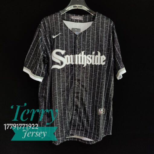 Tim Anderson Chicago White Sox Black 2021 City Connect Jersey
