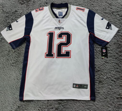 Tom Brady New England Patriots Retired Player Jersey – White