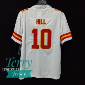 Tyreek Hill Kansas City Chiefs Player Jersey - White - back