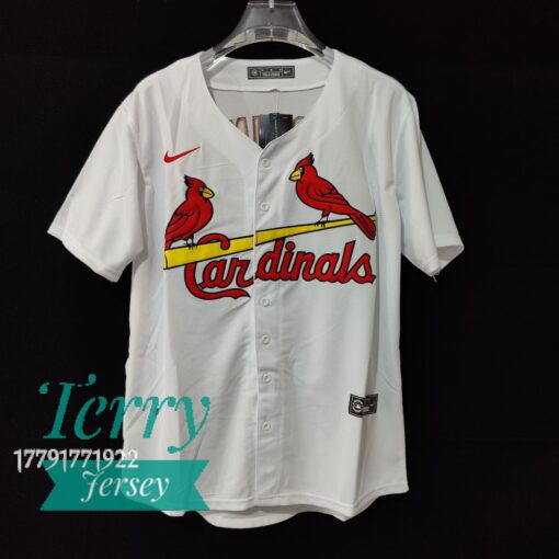 Yadier Molina St. Louis Cardinals White Home Name Jersey – White
