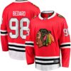 Men's Chicago Blackhawks Connor Bedard Fanatics Branded Red 2023 NHL Draft Home Breakaway Player Jersey