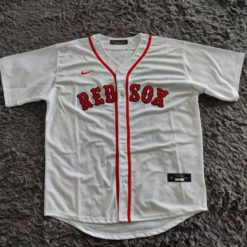 Boston Red Sox Rafael Devers Nike White Home Limited Player Jersey