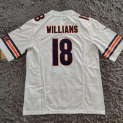 Chicago Bears Caleb Williams Nike White 2024 NFL Draft First Round Pick Player Game Jersey backChicago Bears Caleb Williams Nike White 2024 NFL Draft First Round Pick Player Game Jersey back