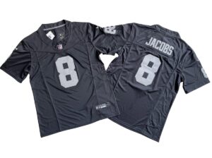 Josh Jacobs Las Vegas Raiders Black Vapor Limited Jersey