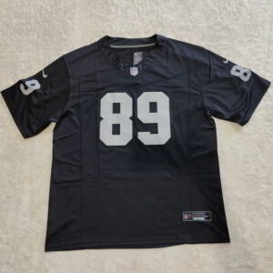 Las Vegas Raiders Brock Bowers Nike Black 2024 NFL Draft First Round Pick Player Game Jersey