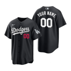 Los Angeles Dodgers Custom 2020 Black Jersey