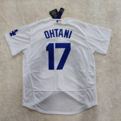 Los Angeles Dodgers Shohei Ohtani Nike White Home Limited Player Jersey back