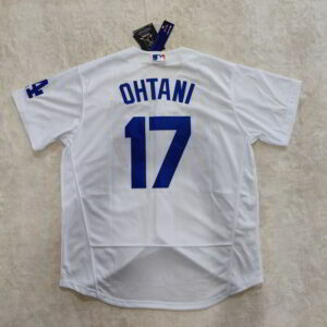 Los Angeles Dodgers Shohei Ohtani Nike White Home Limited Player Jersey back