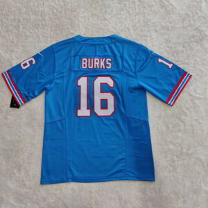 Tennessee Titans Treylon Burks Nike Light Blue Vapor F.U.S.E. Limited Jersey back