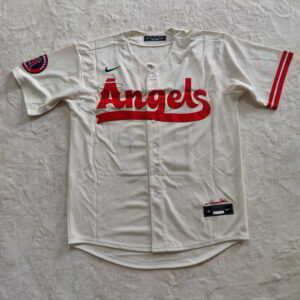 Tim Salmon California Angels Nike Cream City Connect Jersey