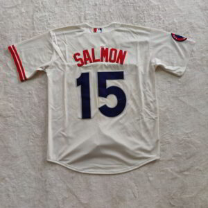 Tim Salmon California Angels Nike Cream City Connect Jersey back