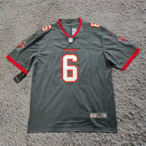 baker mayfield tampa bay buccaneers Alternate Vapor Limited Jersey – Pewter