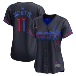 Women's Toronto Blue Jays Bo Bichette Nike Navy 2024 City Connect Limited Player Jersey