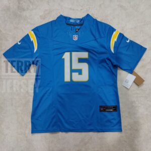 Los Angeles Chargers Ladd McConkey Powder Blue 2024 Draft Player Jersey