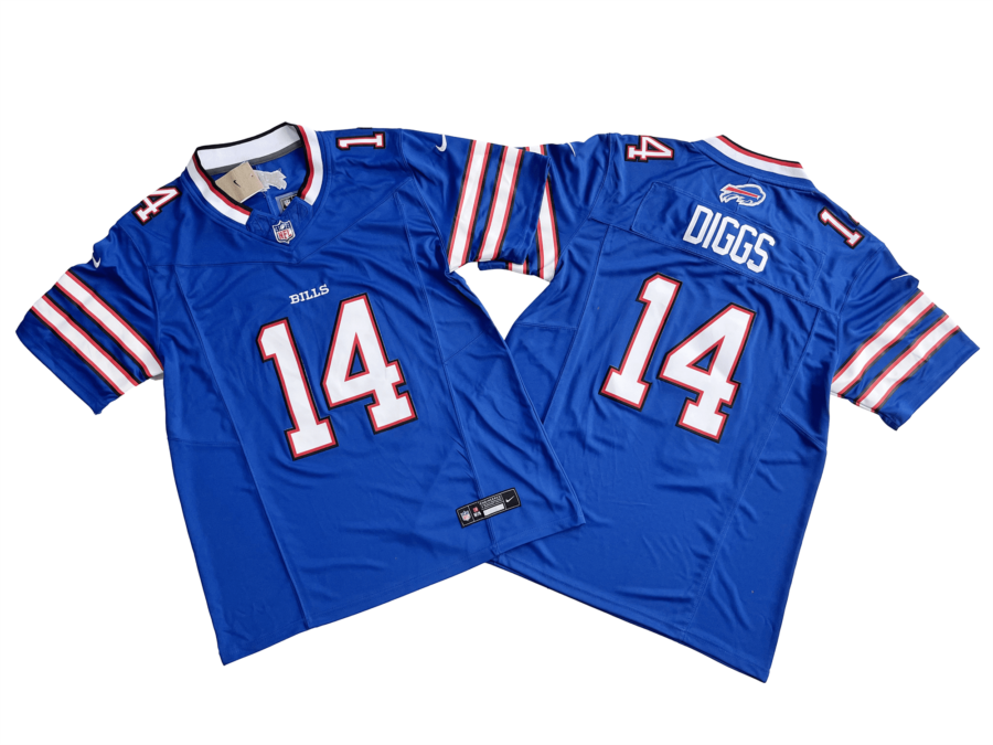 Stefon Diggs 14 Buffalo Bills Royal Vapor Limited Jersey